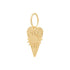 SERENITY HOOP EARRING GOLD